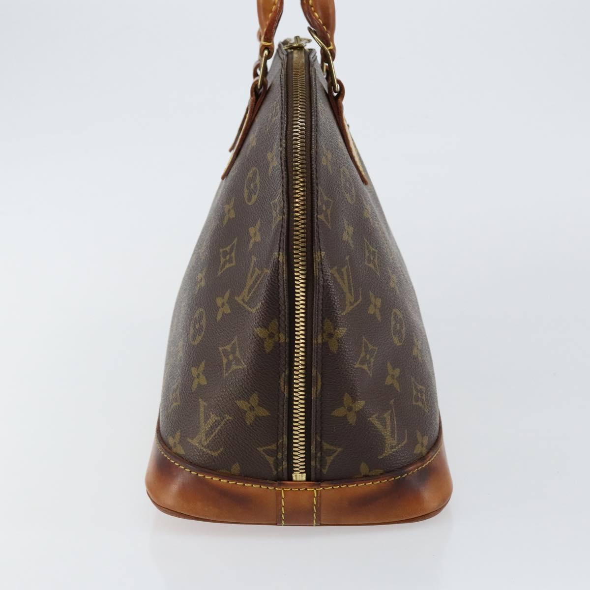 LOUIS VUITTON Monogram Alma Hand Bag M51130 LV Auth BA5959