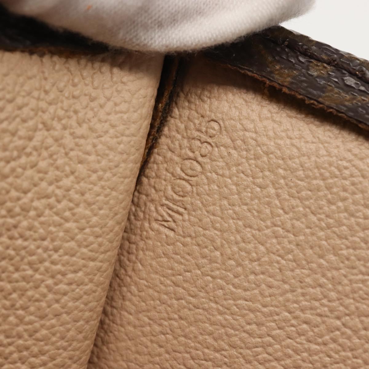 LOUIS VUITTON Monogram Sac Plat Hand Bag M51140 LV Auth BA5984