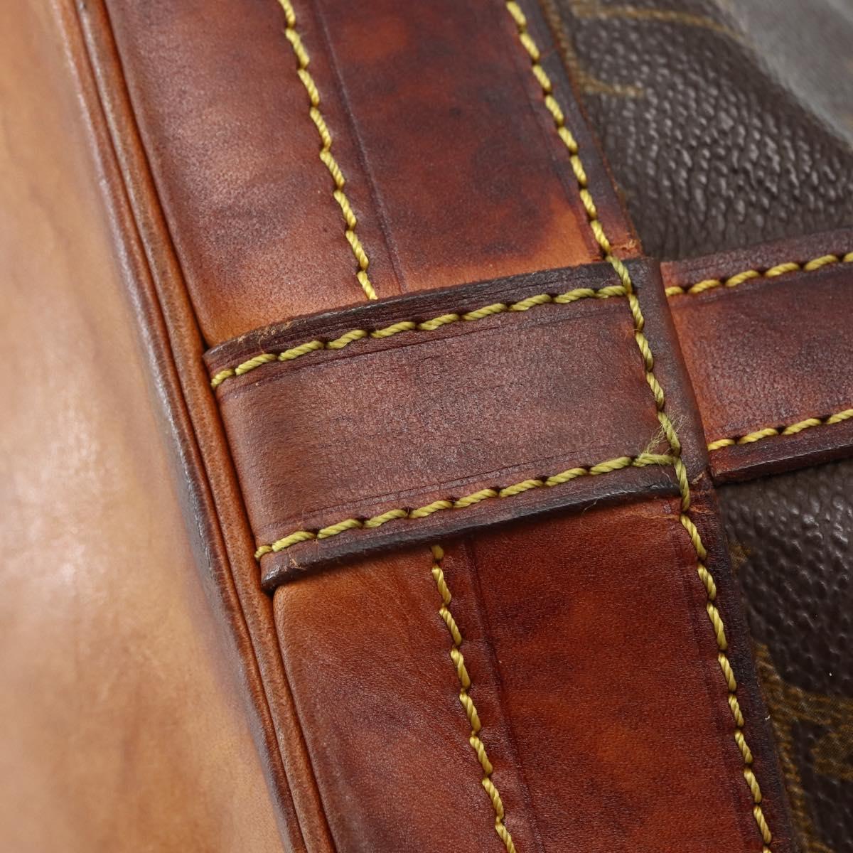 LOUIS VUITTON Monogram Noe Shoulder Bag M42224 LV Auth BA5985