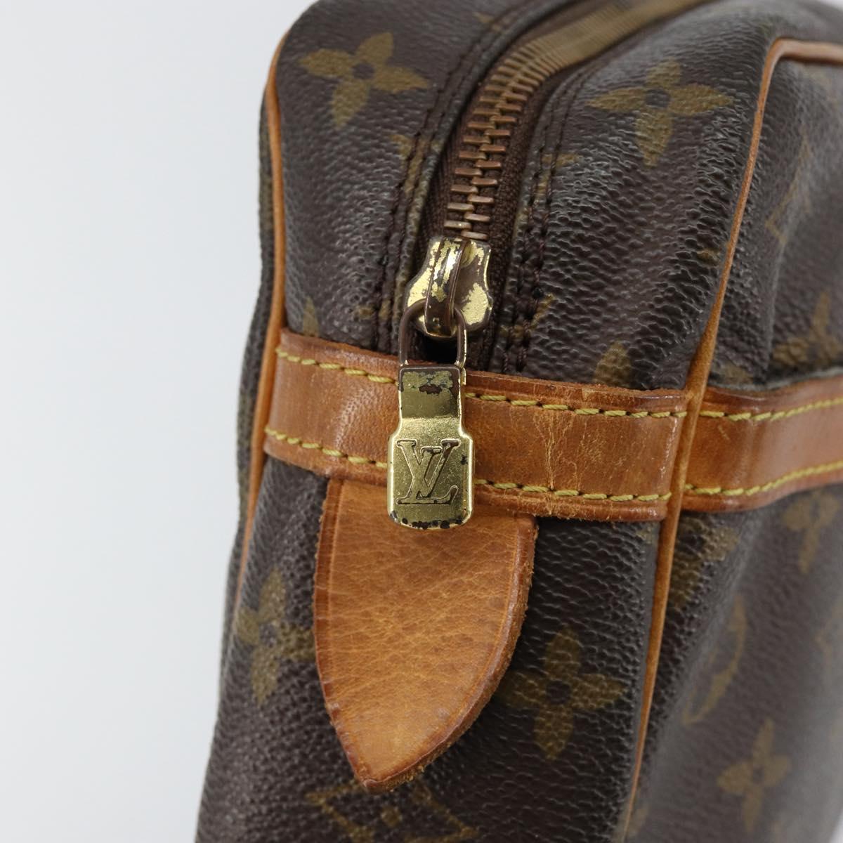 LOUIS VUITTON Monogram Compiegne 28 Clutch Bag M51845 LV Auth BA5992