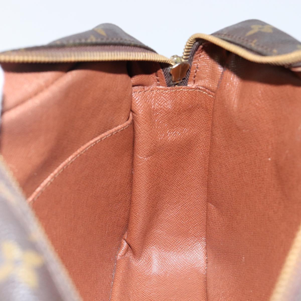 LOUIS VUITTON Monogram Compiegne 28 Clutch Bag M51845 LV Auth BA5992