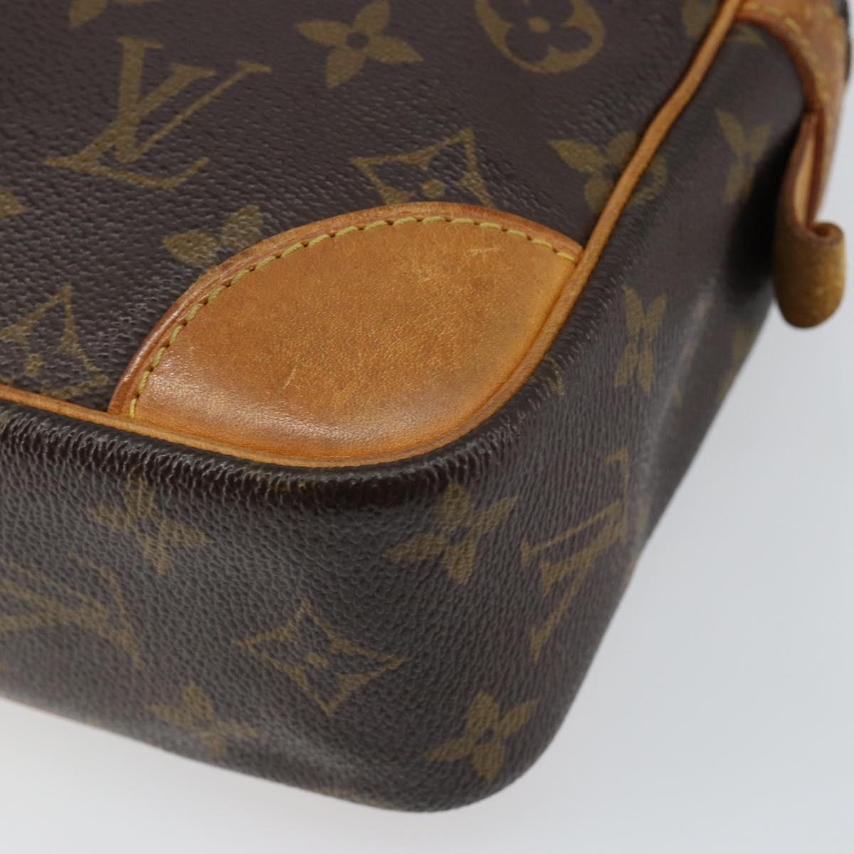 LOUIS VUITTON Monogram Compiegne 28 Clutch Bag M51845 LV Auth BA5992