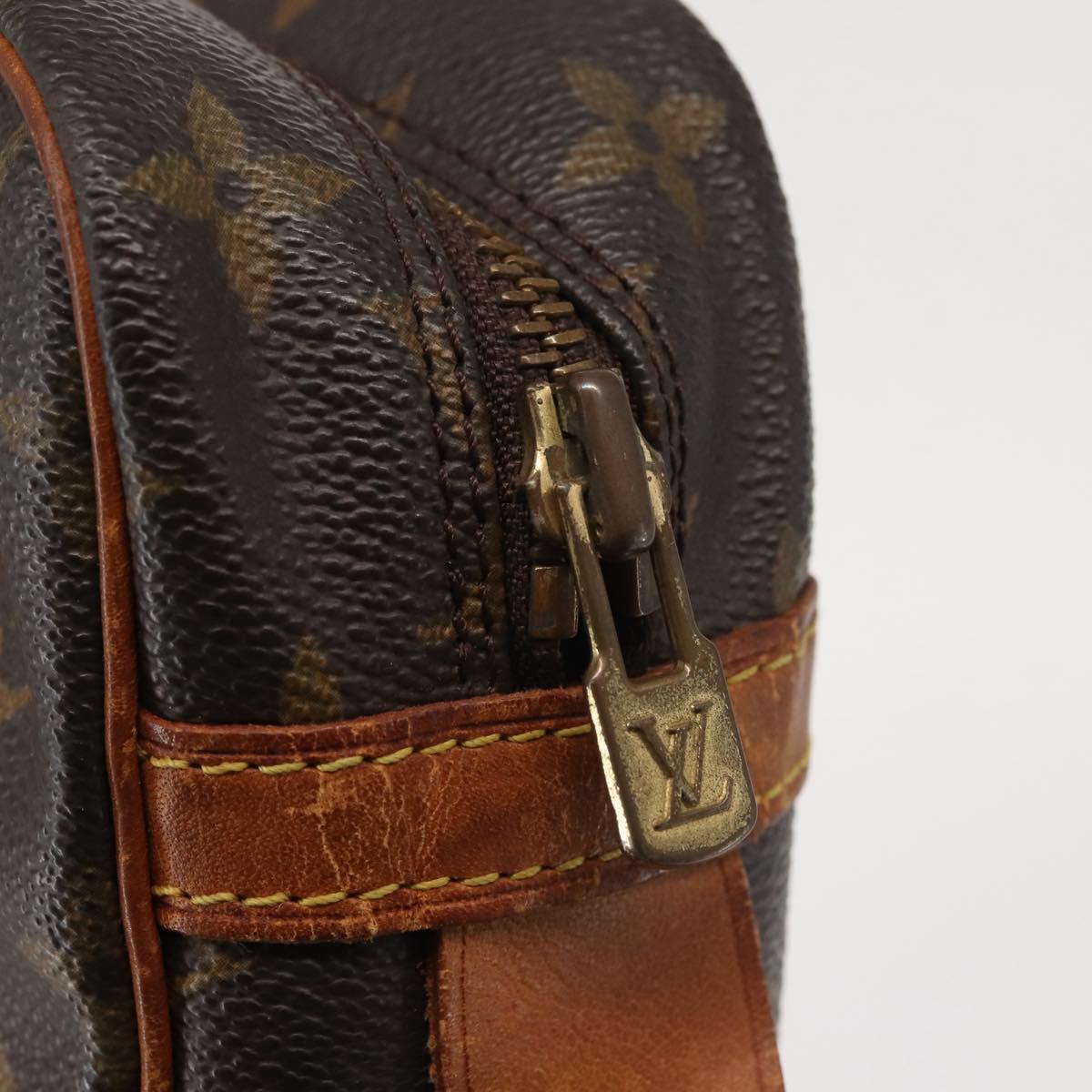 LOUIS VUITTON Monogram Compiegne 28 Clutch Bag M51845 LV Auth BA5993