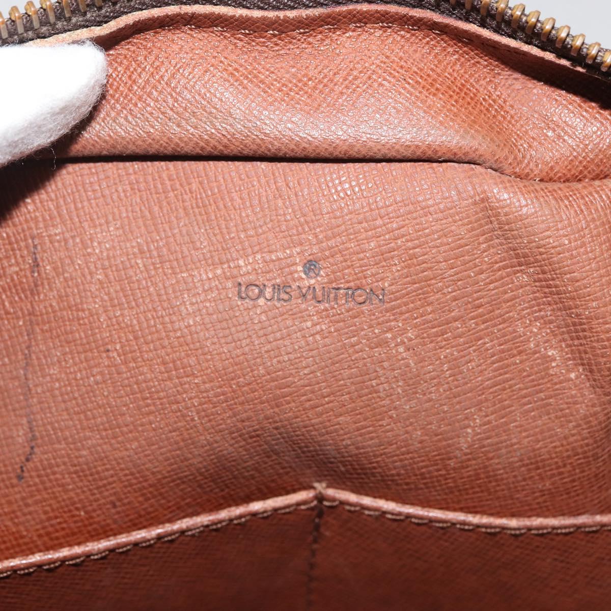 LOUIS VUITTON Monogram Compiegne 28 Clutch Bag M51845 LV Auth BA5993