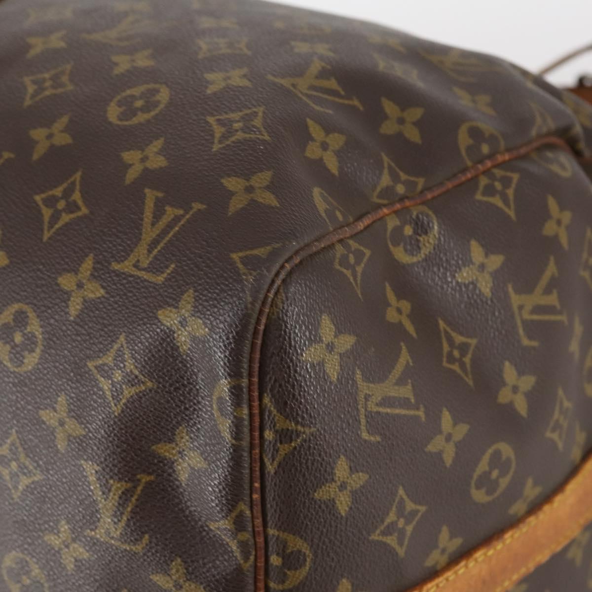 LOUIS VUITTON Monogram Keepall Bandouliere 55 Boston Bag M41414 LV Auth BA5999