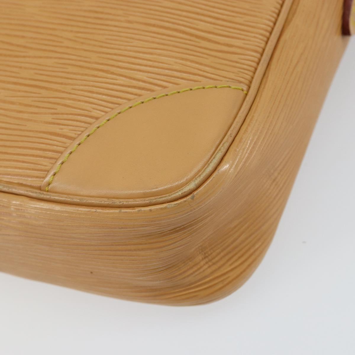 LOUIS VUITTON Epi Danube Shoulder Bag Beige M11910 LV Auth BA6003