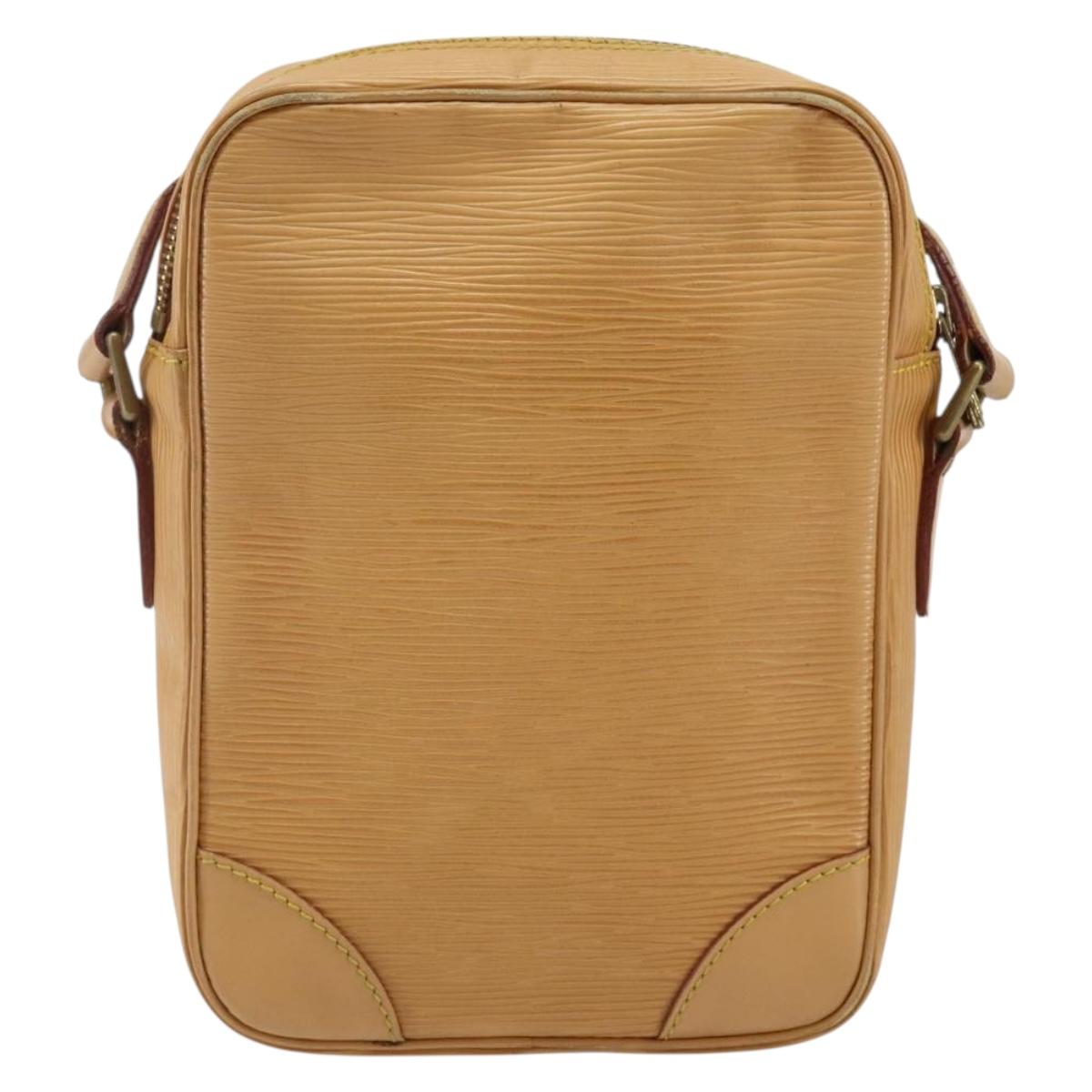 LOUIS VUITTON Epi Danube Shoulder Bag Beige M11910 LV Auth BA6003