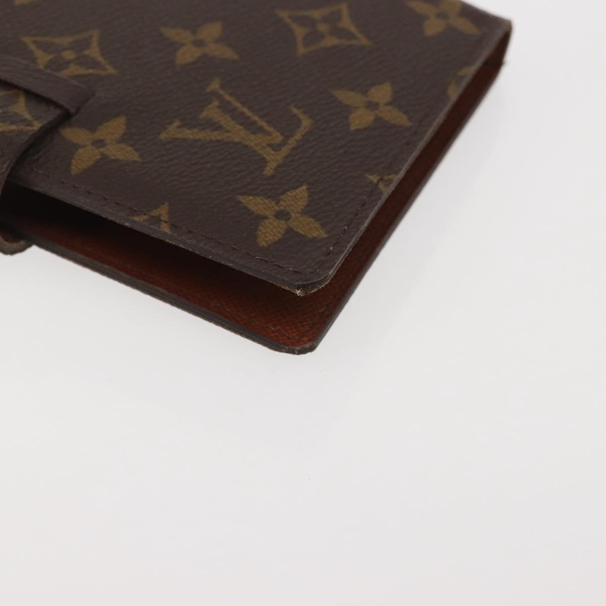 LOUIS VUITTON Monogram Pochette Photo Case M58817 LV Auth BA6033