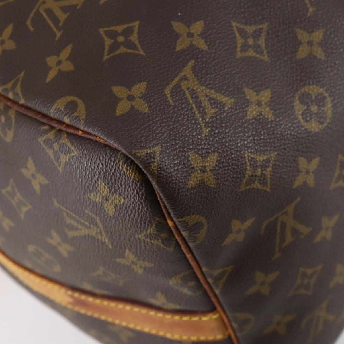 LOUIS VUITTON Monogram Keepall Bandouliere 55 Boston Bag M41414 LV Auth BA6044