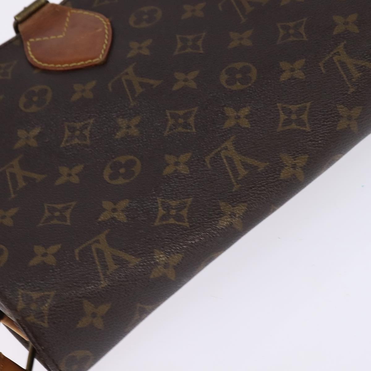 LOUIS VUITTON Monogram Cartouchiere GM Shoulder Bag M51252 LV Auth BA6070