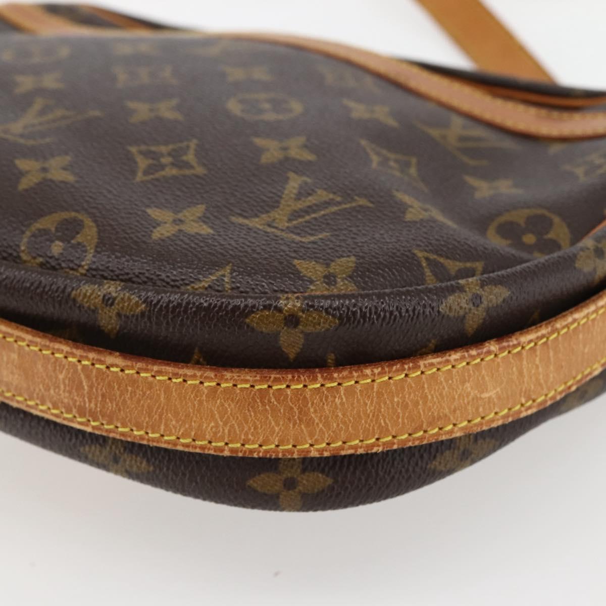 LOUIS VUITTON Monogram Jeune Fille GM Shoulder Bag M51225 LV Auth BA6073