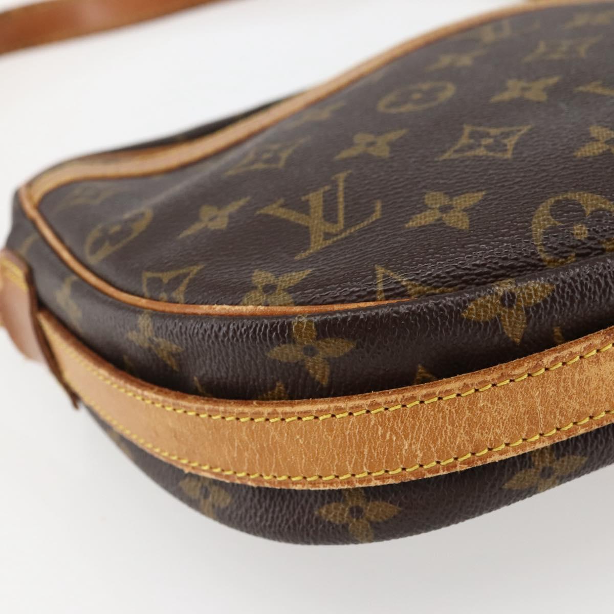 LOUIS VUITTON Monogram Jeune Fille GM Shoulder Bag M51225 LV Auth BA6073
