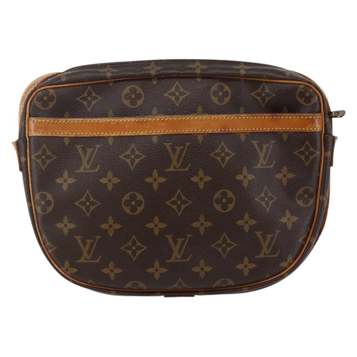 LOUIS VUITTON Monogram Jeune Fille GM Shoulder Bag M51225 LV Auth BA6073