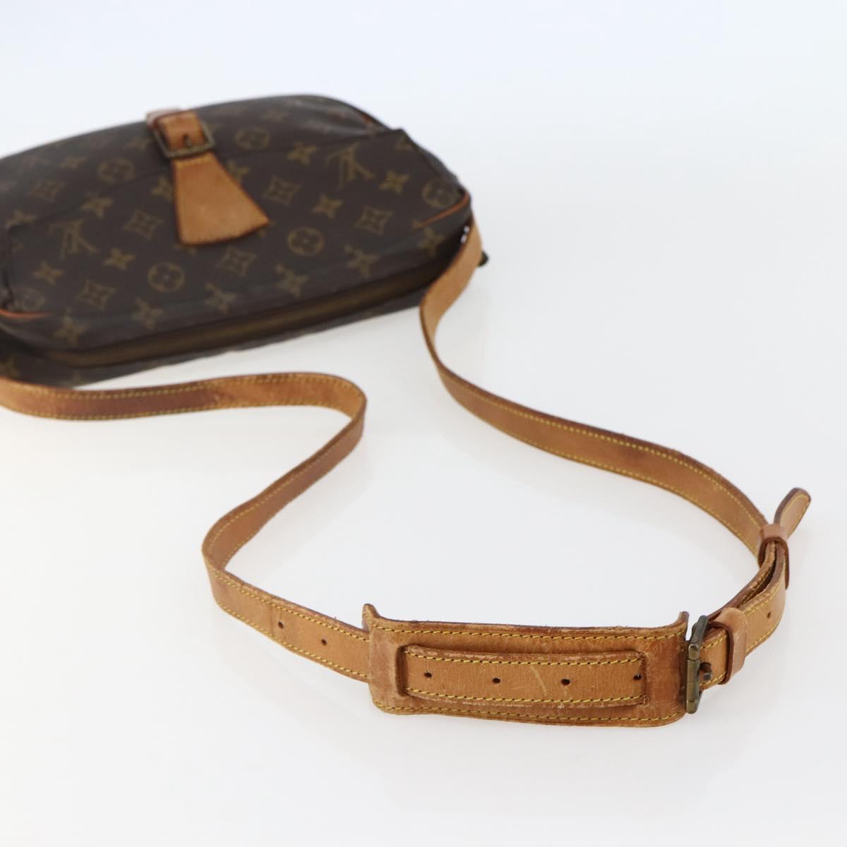 LOUIS VUITTON Monogram Jeune Fille GM Shoulder Bag M51225 LV Auth BA6073