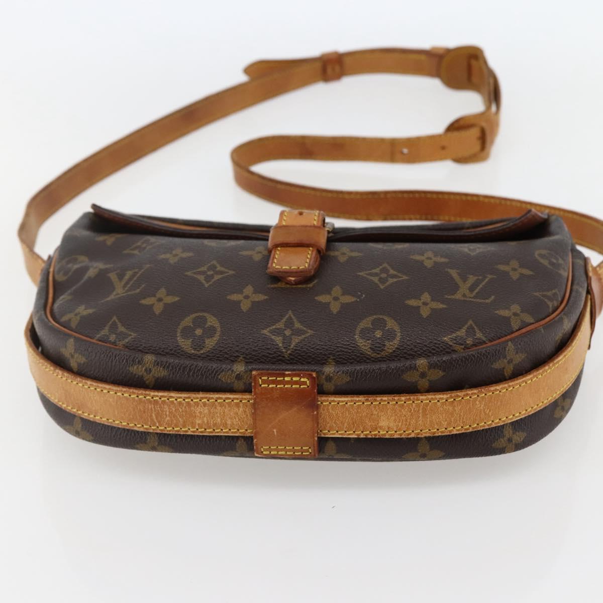 LOUIS VUITTON Monogram Jeune Fille GM Shoulder Bag M51225 LV Auth BA6073