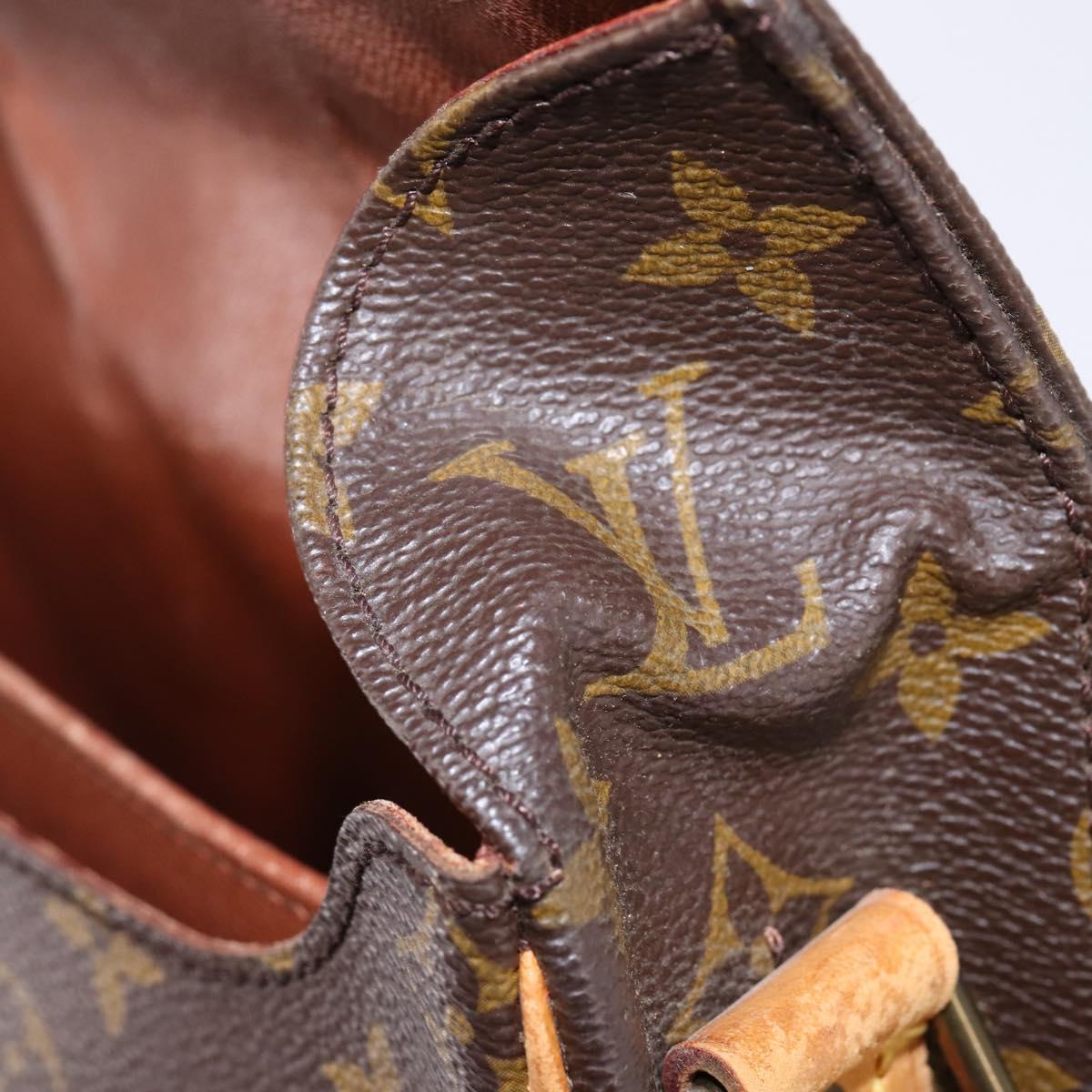 LOUIS VUITTON Monogram Cartouchiere GM Shoulder Bag M51252 LV Auth BA6097