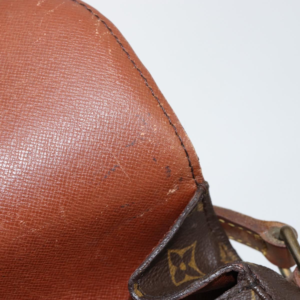 LOUIS VUITTON Monogram Saint Cloud PM Shoulder Bag M51244 LV Auth BA6098