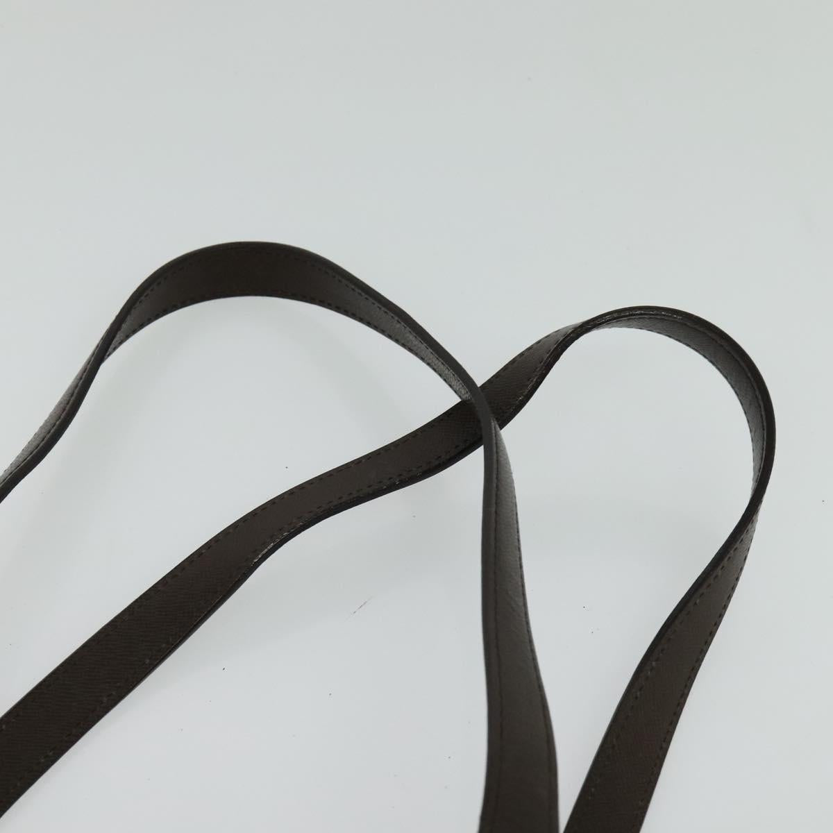 BURBERRY Nova Check Tote Bag Canvas Beige Silver Auth BA610