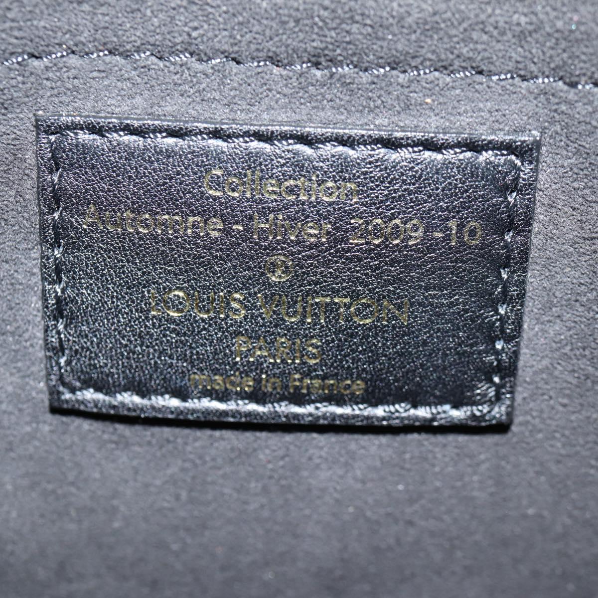 LOUIS VUITTON Monogram Eclipse Sequins Pochette Accessoires M40248 Auth BA6102V
