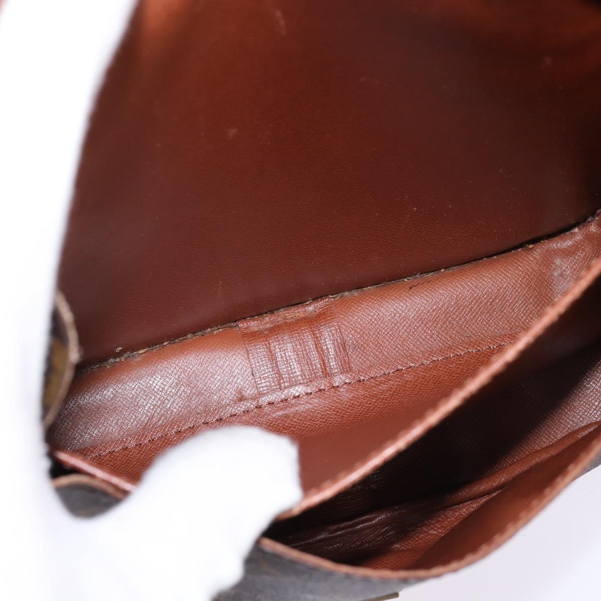 LOUIS VUITTON Monogram Cartouchiere MM Shoulder Bag M51253 LV Auth BA6112