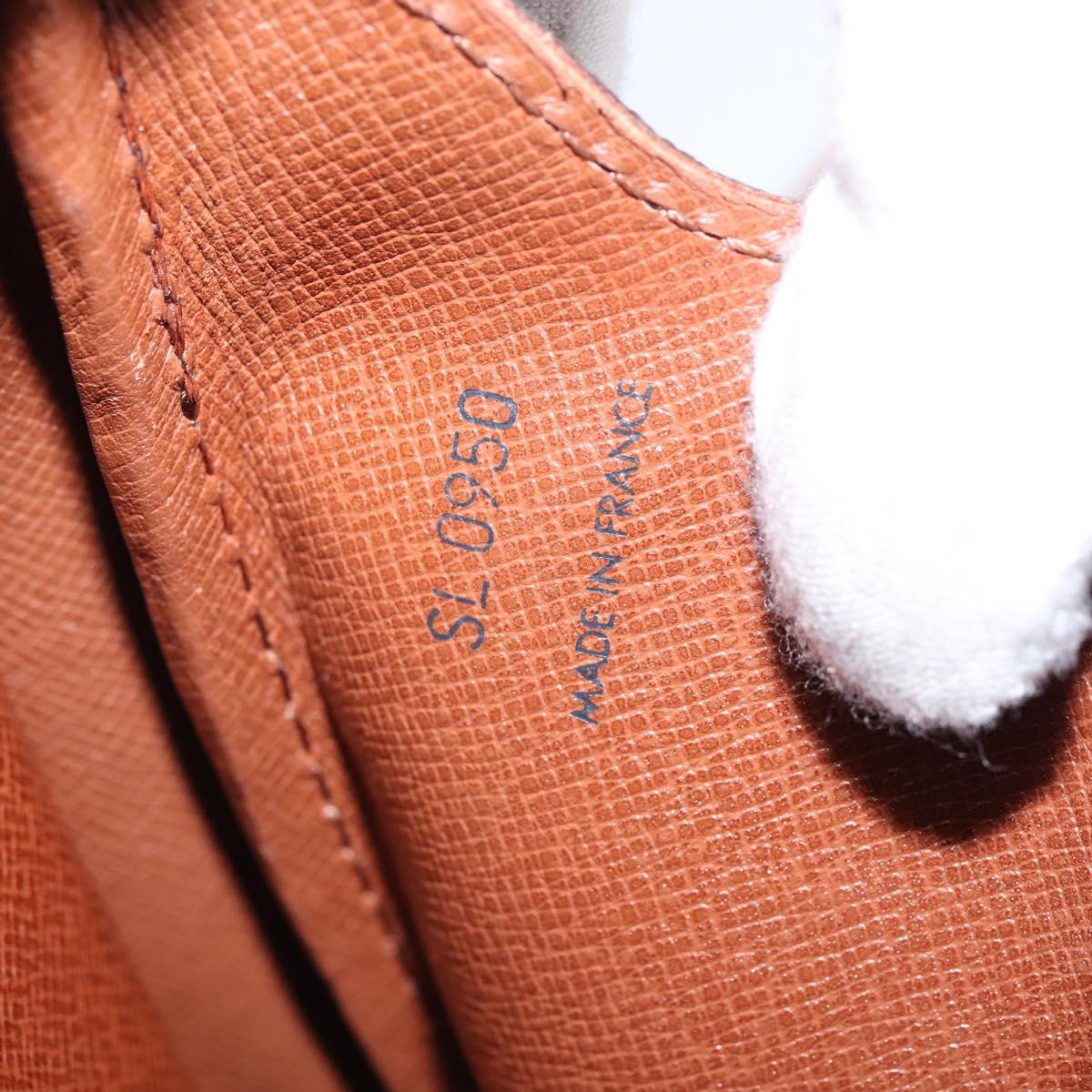 LOUIS VUITTON Monogram Cartouchiere MM Shoulder Bag M51253 LV Auth BA6112