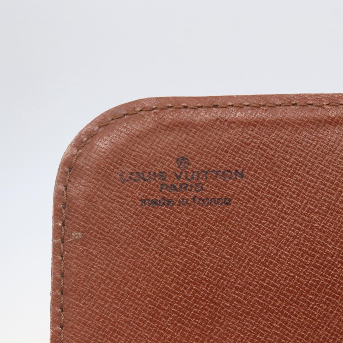 LOUIS VUITTON Monogram Cartouchiere MM Shoulder Bag M51253 LV Auth BA6113