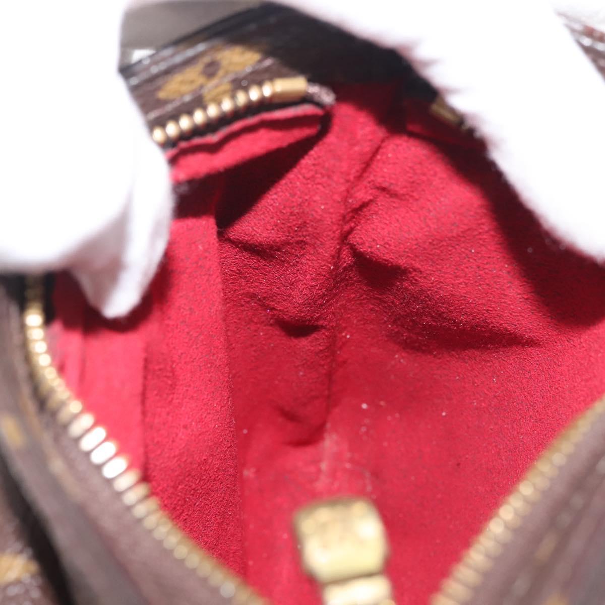 LOUIS VUITTON Monogram Partition Pouch M51901 LV Auth BA6114