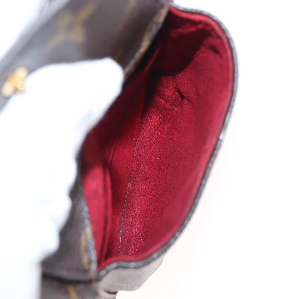 LOUIS VUITTON Monogram Partition Pouch M51901 LV Auth BA6114