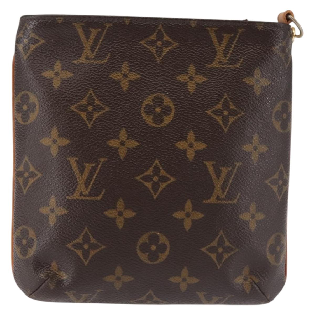 LOUIS VUITTON Monogram Partition Pouch M51901 LV Auth BA6114