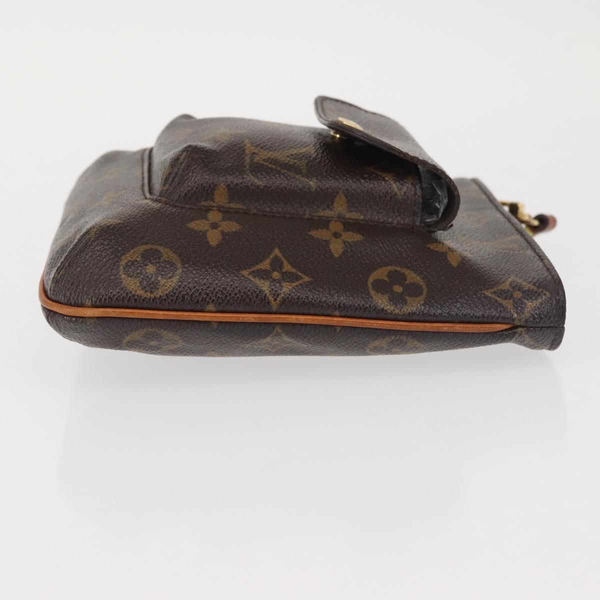 LOUIS VUITTON Monogram Partition Pouch M51901 LV Auth BA6114