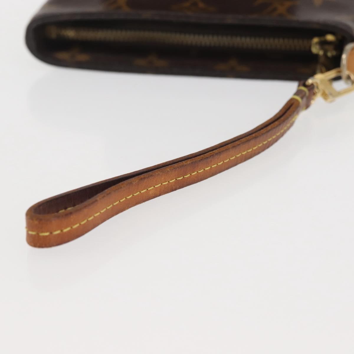 LOUIS VUITTON Monogram Partition Pouch M51901 LV Auth BA6114