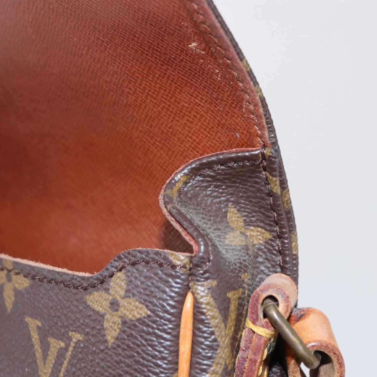 LOUIS VUITTON Monogram Cartouchiere PM Shoulder Bag M51254 LV Auth BA6119