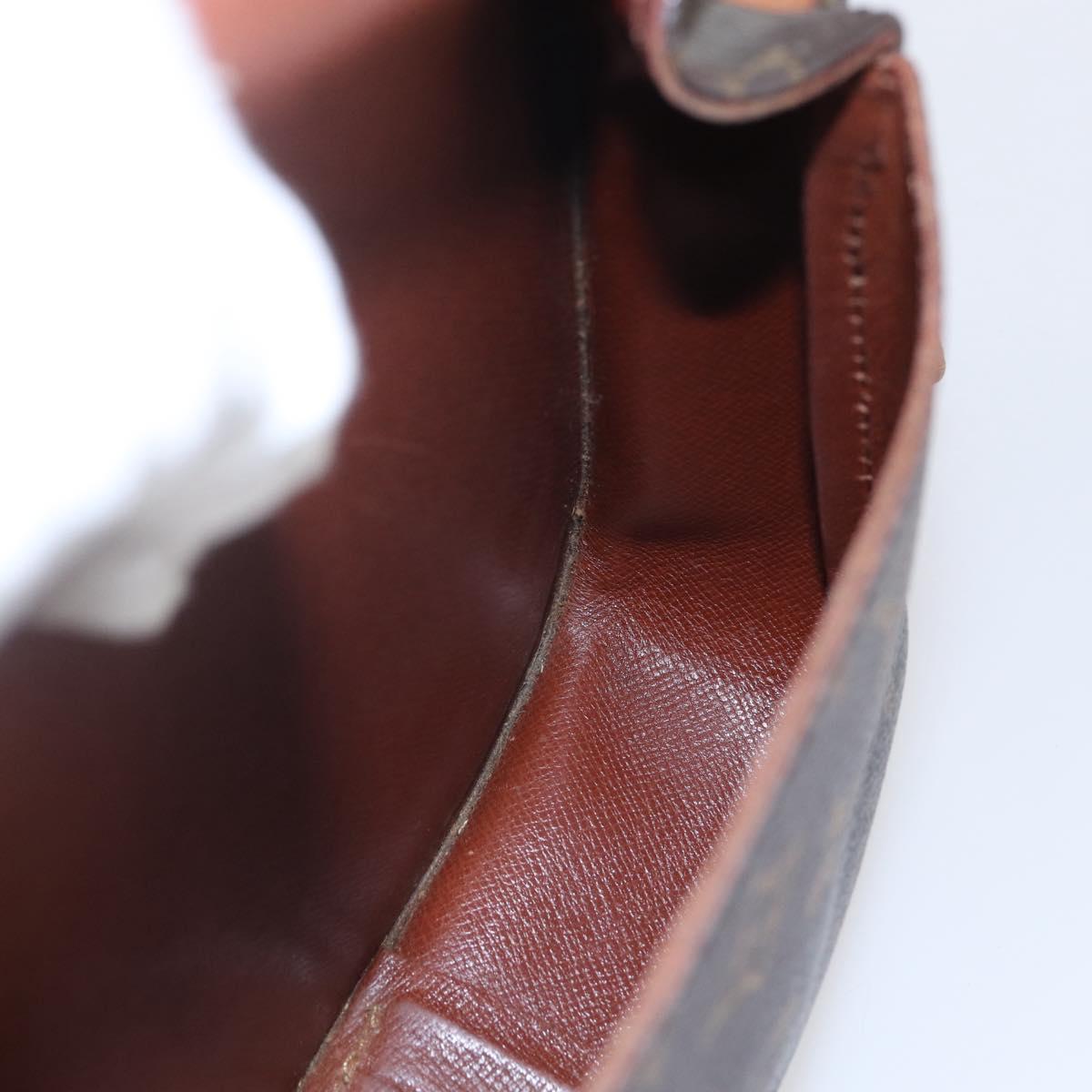 LOUIS VUITTON Monogram Cartouchiere PM Shoulder Bag M51254 LV Auth BA6119