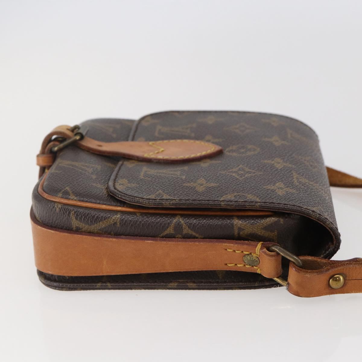 LOUIS VUITTON Monogram Cartouchiere PM Shoulder Bag M51254 LV Auth BA6119