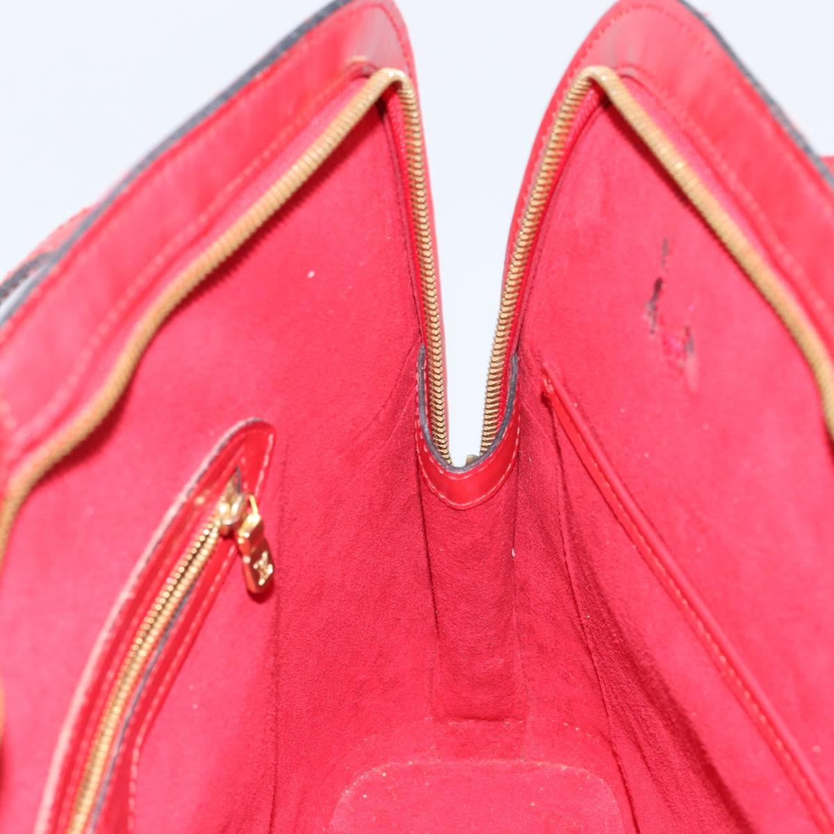 LOUIS VUITTON Epi Lussac Shoulder Bag Red M52287 LV Auth BA6137