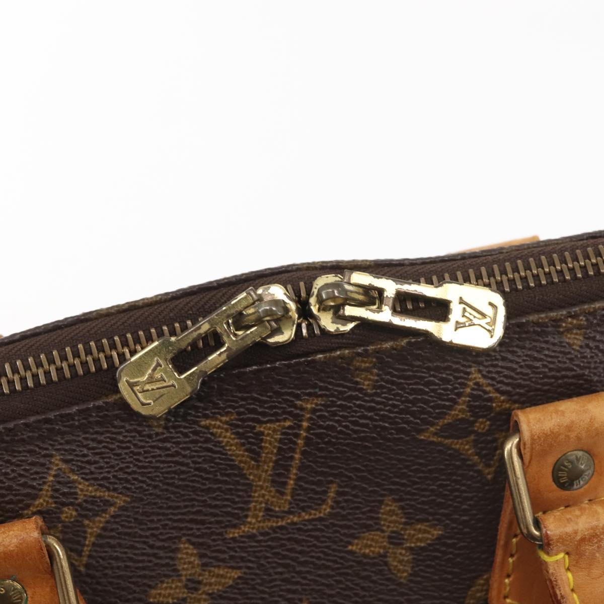 LOUIS VUITTON Monogram Alma Hand Bag M51130 LV Auth BA6141