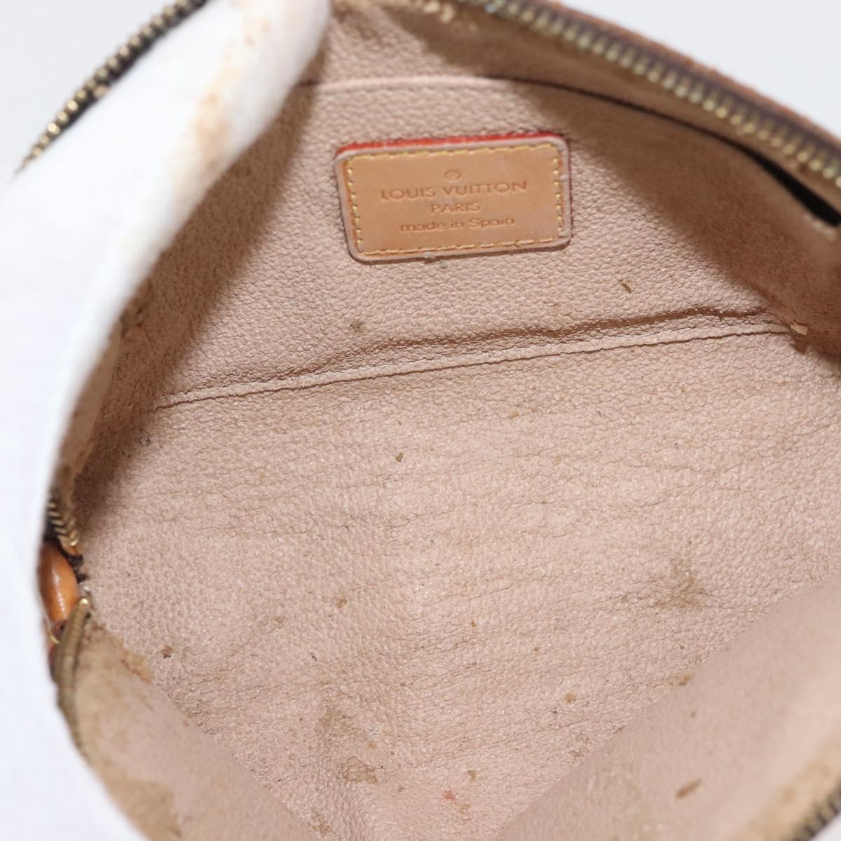 LOUIS VUITTON Monogram Pochette Cosmetic PM Pouch M43998 LV Auth BA6165