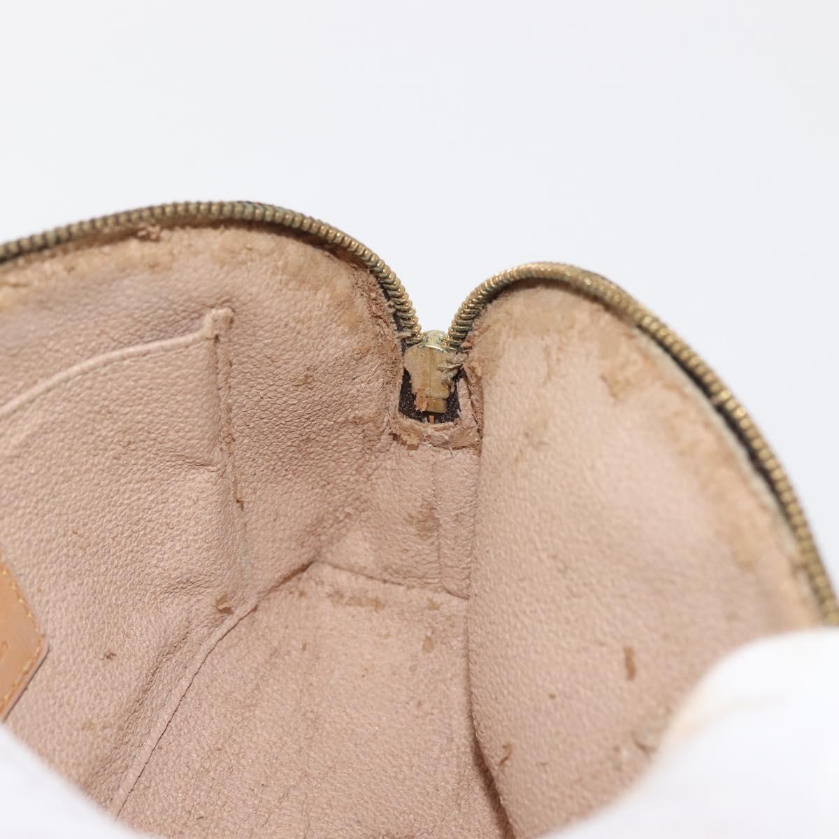 LOUIS VUITTON Monogram Pochette Cosmetic PM Pouch M43998 LV Auth BA6165