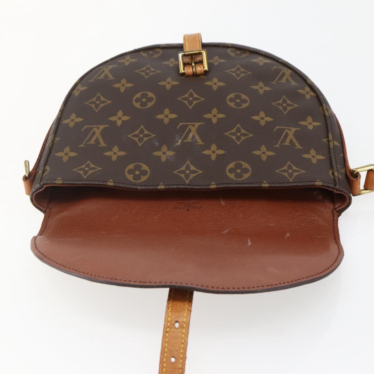 LOUIS VUITTON Monogram Chantilly MM Shoulder Bag M51233 LV Auth BA6166