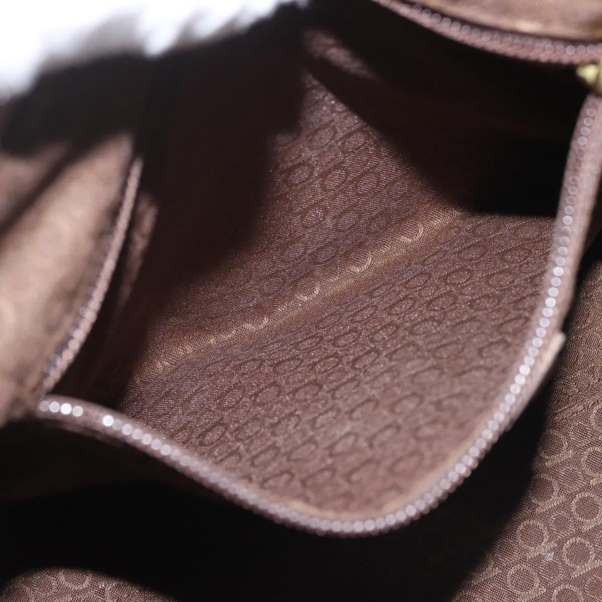 Salvatore Ferragamo Gancini Tote Bag Leather Pink Gold Auth BA6171