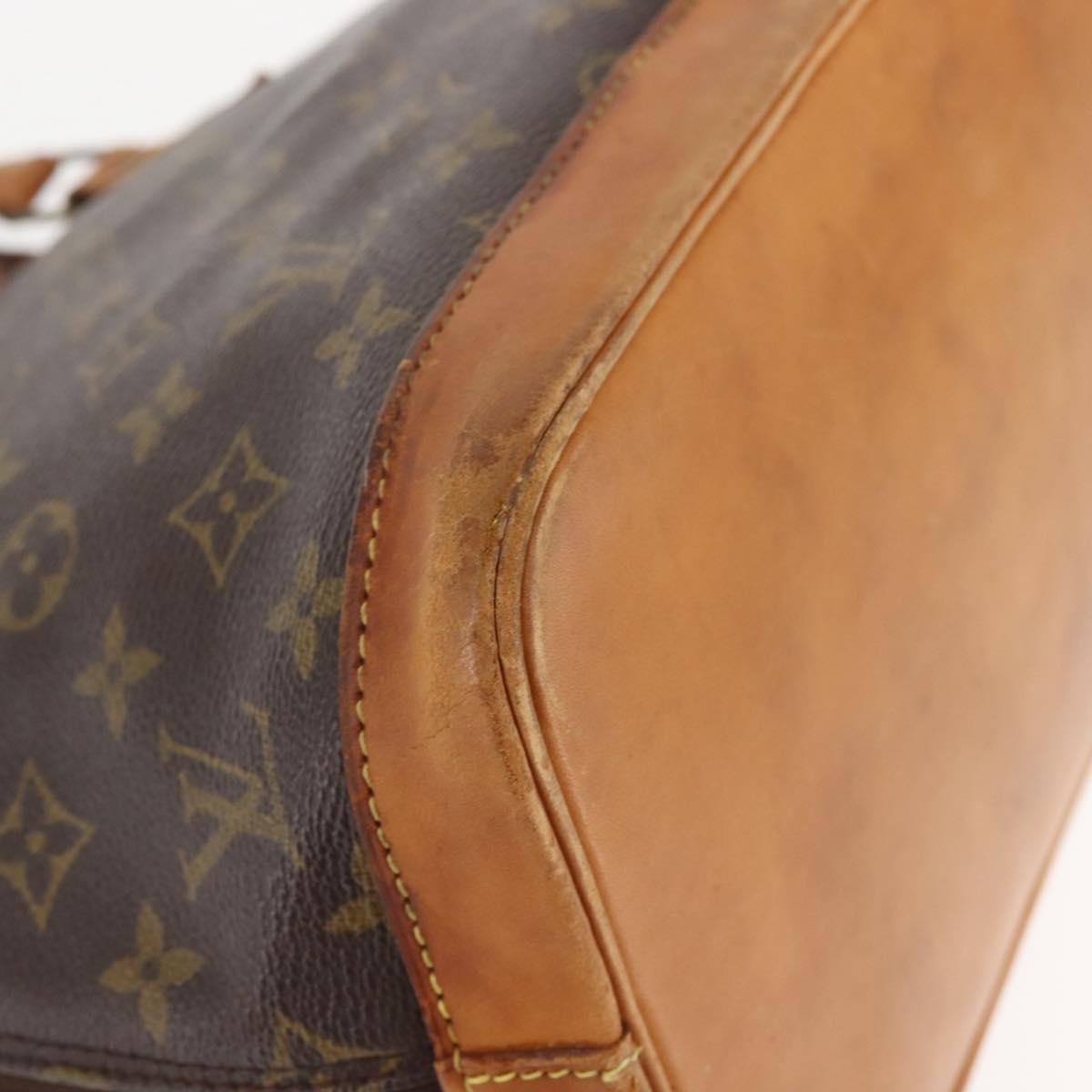 LOUIS VUITTON Monogram Alma Hand Bag M51130 LV Auth BA6178