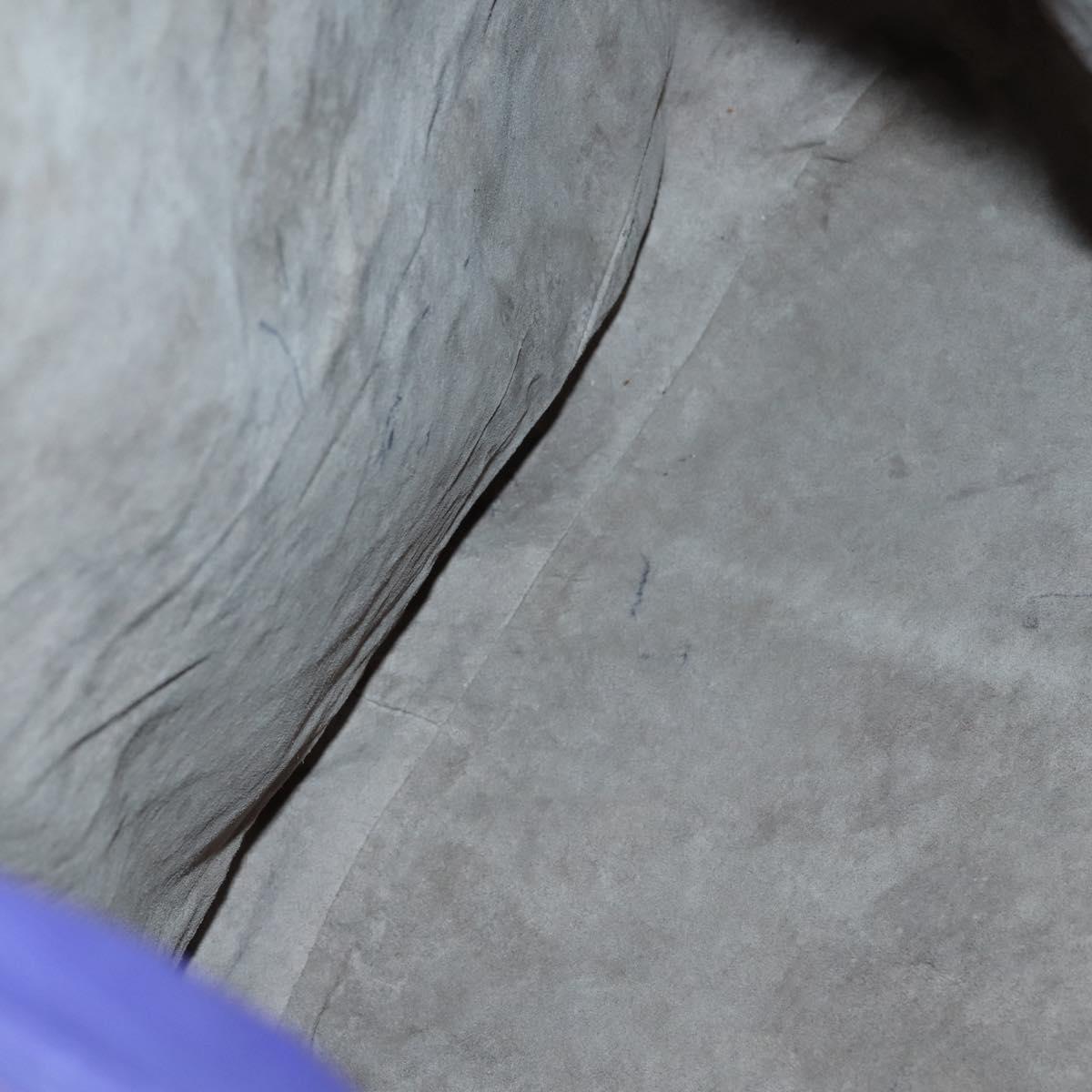 BOTTEGA VENETA INTRECCIATO Shoulder Bag Leather Purple Auth BA6187