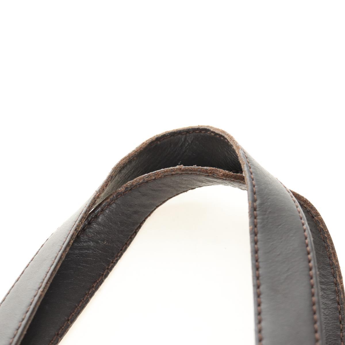 BURBERRY Nova Check Tote Bag PVC Beige Brown Auth BA619