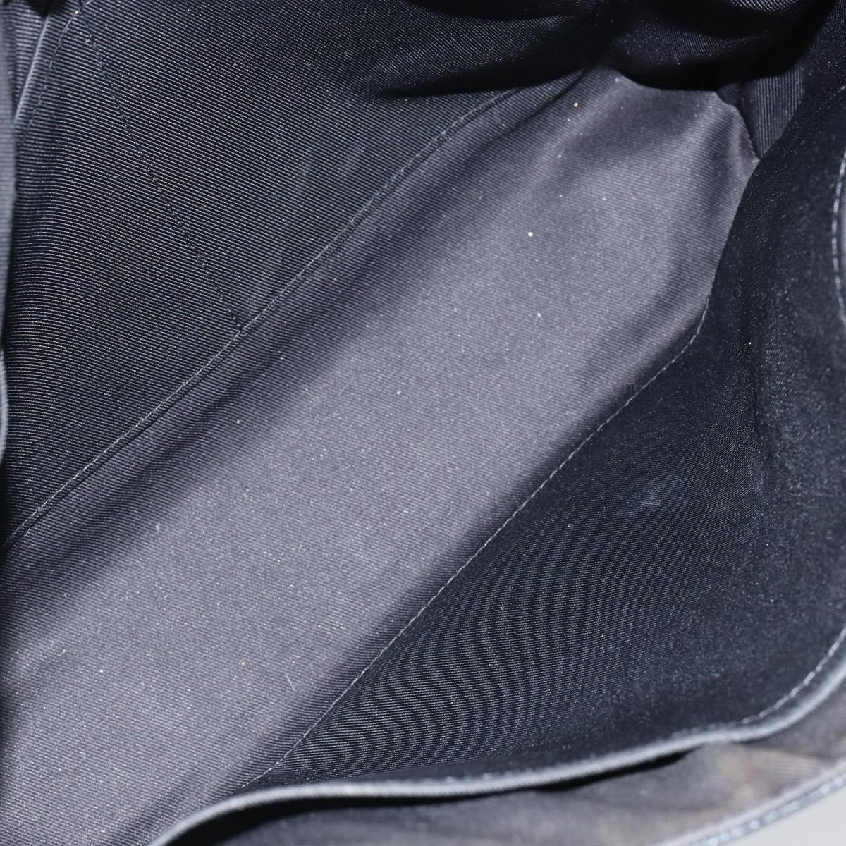 LOUIS VUITTON Damier Graphite District MM Shoulder Bag N41272 LV Auth BA6198