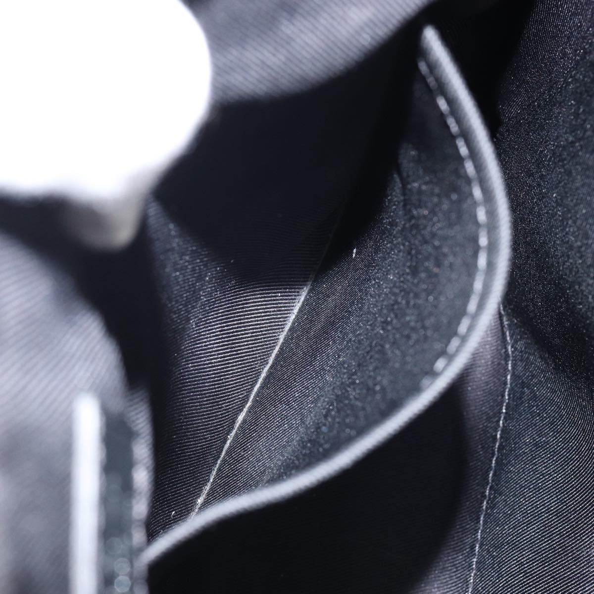 LOUIS VUITTON Damier Graphite District MM Shoulder Bag N41272 LV Auth BA6198