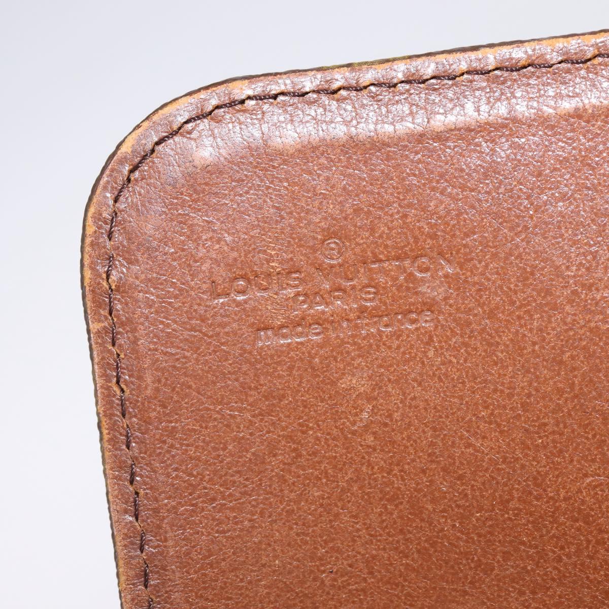 LOUIS VUITTON Monogram Cartouchiere GM Shoulder Bag M51252 LV Auth BA6215