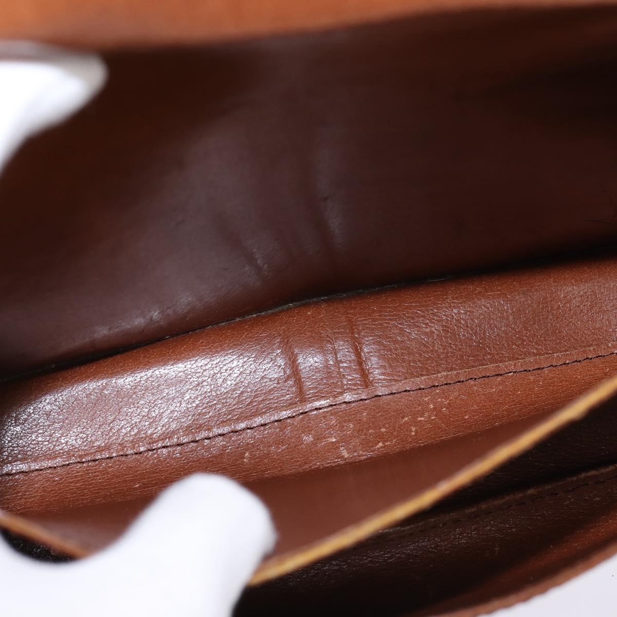 LOUIS VUITTON Monogram Cartouchiere GM Shoulder Bag M51252 LV Auth BA6215