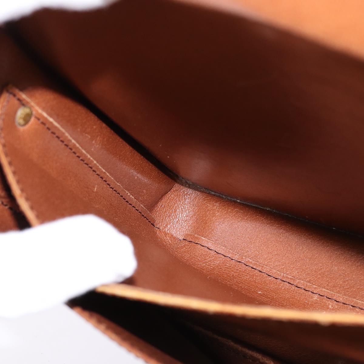 LOUIS VUITTON Monogram Cartouchiere GM Shoulder Bag M51252 LV Auth BA6215