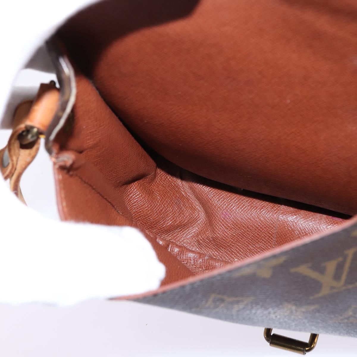 LOUIS VUITTON Monogram Cartouchiere PM Shoulder Bag M51254 LV Auth BA6217