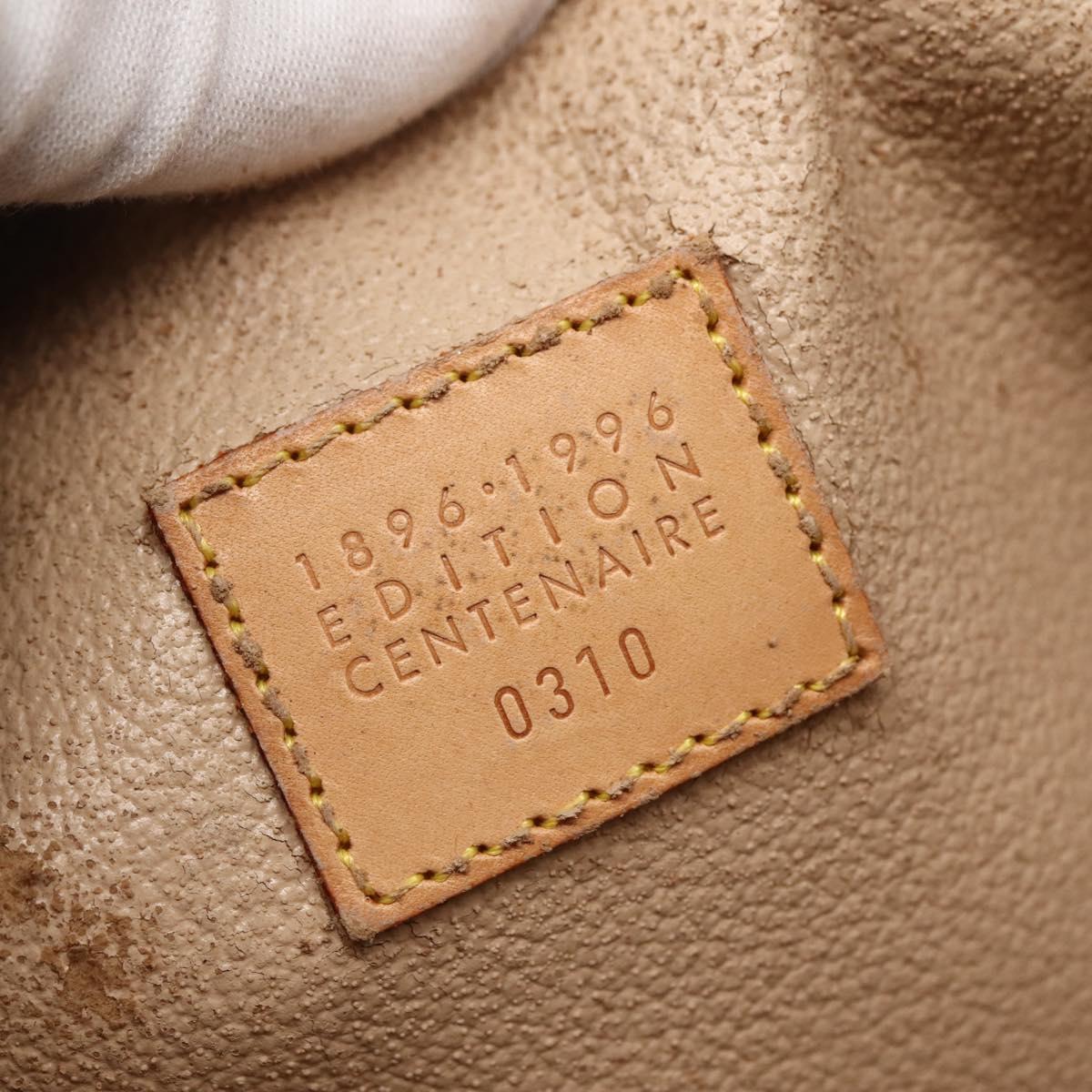 LOUIS VUITTON Damier Ebene Poche Toilette 26 Pouch N47543 LV Auth BA6219